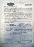 Original Signed APA Contract - Ash Grove 1970