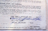 Original Signed APA Contract - The Raven Gallery March 1970