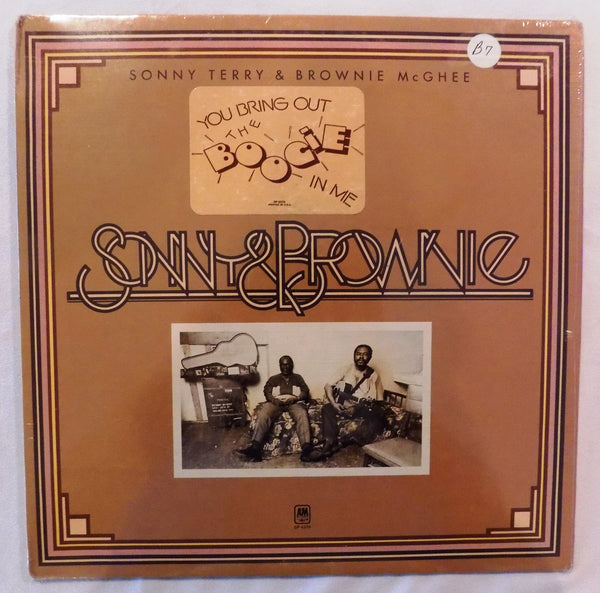 Sonny Terry & Brownie McGhee – On Record On Tour - Poster AND LP