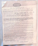 Original Signed APA Contract - The River Boat - October 1972 - Toronto Canada