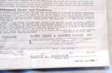 Original Signed APA Contract - The River Boat - October 1972 - Toronto Canada