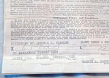 Original Signed APA Contract - The River Boat - October 1972 - Toronto Canada