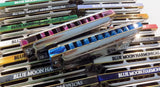 Ready to Go Big River - #118 Key of G with Plum Water Fancy Acrylic Comb