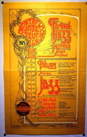 Montreux Jazz Festival  Switzerland 1973