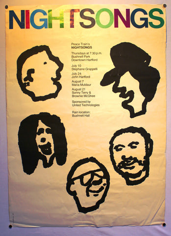 NIGHTSONGS - Bushnell Park - Hartford, CT. - August 21, 1980