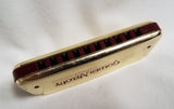 Sonny Terry Estate Harmonica - Golden Melody Item #104  Key of F