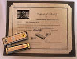 Sonny Terry Estate Harmonica - Hohner Blues Harp #44-45 Key of Db