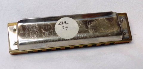Sonny Terry Estate Harmonica - Marine Band - Key of B Item #238-39