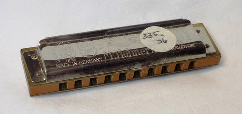 Sonny Terry Estate Harmonica - Marine Band - Key of F Item #335-36