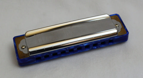 Ready-to-Go HarpMaster in Ab - Cobalt Fancy Acrylic Comb
