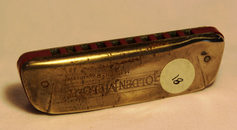 Sonny Terry Estate Harmonica - Golden Melody Item #81  Key of A