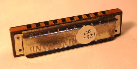 Sonny Terry Estate Harmonica - PRE-WAR Marine Band #126-27 Key of A