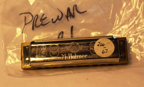 Sonny Terry Estate Harmonica - PRE-WAR Marine Band #266-67 Key of Bb