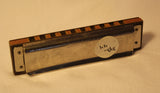 Sonny Terry Estate Harmonica - Marine Band #343-44 Key of F#