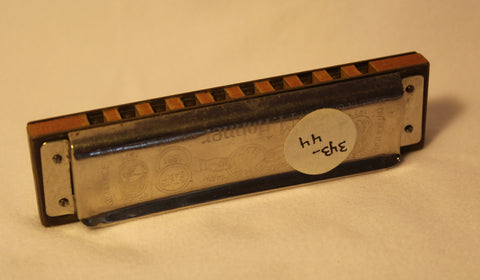 Sonny Terry Estate Harmonica - Marine Band #343-44 Key of F#