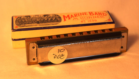 Sonny Terry Estate Harmonica - Marine Band #200-01 Key of G