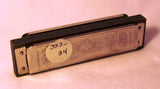Sonny Terry Estate Harmonica - Marine Band #333-34 Key of Es (Eb)