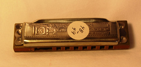 Sonny Terry Estate Harmonica - Hohner Blues Harp #48-49 Key of Db