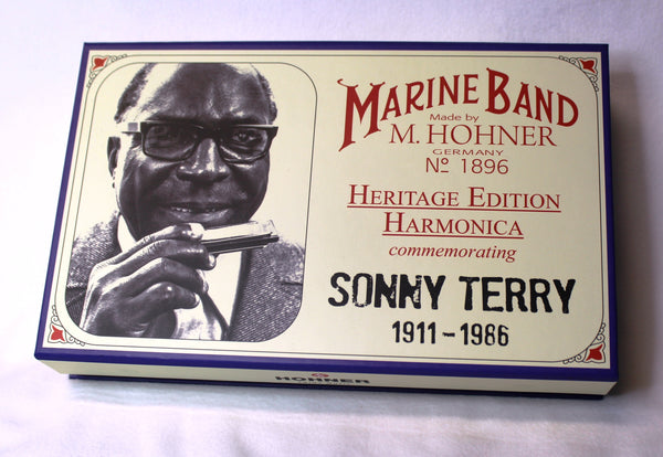 Sonny Terry Estate Harmonica - Marine Band #279-80 Key of B flat