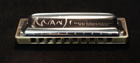 Built to Order Double Reed Plate Manji with Brass Comb