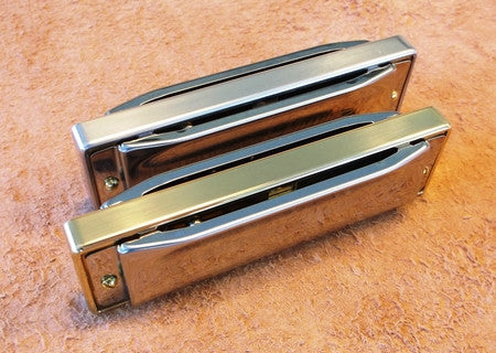 Built to Order Hohner Special 20 with a Brass Comb – Blue Moon