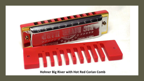 Built to Order Custom Big River Harp with a Solid Surface Comb