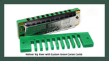 Built to Order Custom Big River Harp with a Solid Surface Comb