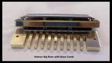 Built to Order Custom Big River Harp with a Brass Comb