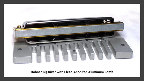 Built to Order Custom Big River Harp with an Anodized Aluminum Comb