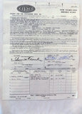 Original Signed APA Contract - Ash Grove 1970