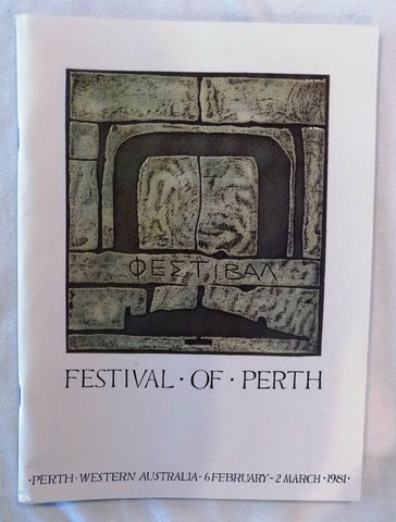 Festival of Perth T-Shirt, Program and COA
