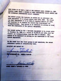 Original Signed APA Contract - The River Boat - 1965 - Toronto Canada