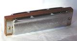 Hohner Blue Midnight, Cross Harp Reed Plates, Key of B, Leopardwood Comb