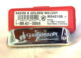 Hohner Golden Melody (Original Version), Key of A,  Brass Comb
