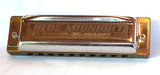 Hohner Blue Midnight, Key of E, Hunter Green Corian Comb