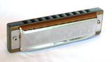 Hohner Blue Midnight, Key of E, Hunter Green Corian Comb