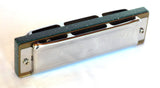 Hohner Blue Midnight, Key of E, Hunter Green Corian Comb