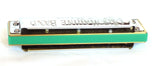 Hohner Marine Band 1896, Key of C, Custom Green Dupont™ Corian®  Comb