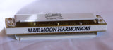 Hohner Marine Band Crossover, Key of C, Glacier White Dupont™ Corian®  Comb, White Powder Coated Covers