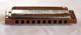 Pre-War Hohner Marine Band 1896, Key of C, Stock Pear Wood® Comb