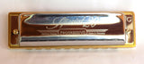Double Reed Plate Hohner Special 20 Key of G, Brass Comb