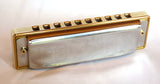 Double Reed Plate Hohner Special 20 Key of G, Brass Comb