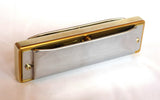 Double Reed Plate Hohner Special 20 Key of G, Brass Comb