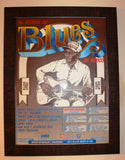 Festival De Blues en Mexico, 1982  - FRAMED POSTER