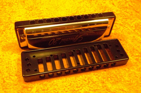 Built to Order Hohner Special 20 with Aluminum Comb – Blue Moon