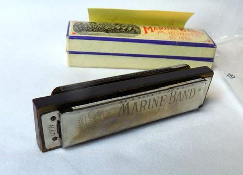 Sonny Terry Estate Harmonica - Hohner Marine Band Special 20 - Item # 120  Key of A