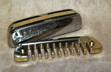 Golden Melody with Brass Comb