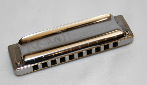 Ready-to-Go Manji in A - Clear Anodized Aluminum Comb