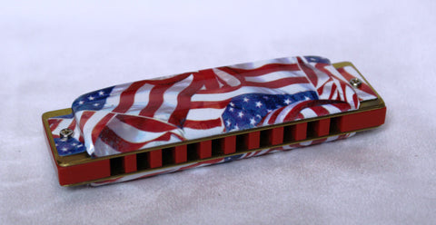 Ready-to-Go Blue Midnight in Bb with Red Comb and Old Glory Covers