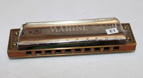 Ready-to-Go Pre-War Marine Band 1896 in E  - Pear Wood Comb